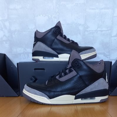 A Ma Maniere × Nike Women's Air Jordan 3 Retro OG SP "Black and Flat Pewter/WYWS"