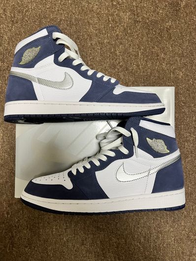 Nike Air Jordan 1 High OG CO.JP "White/Midnight Navy" (2020)(ブリーフケースなし)