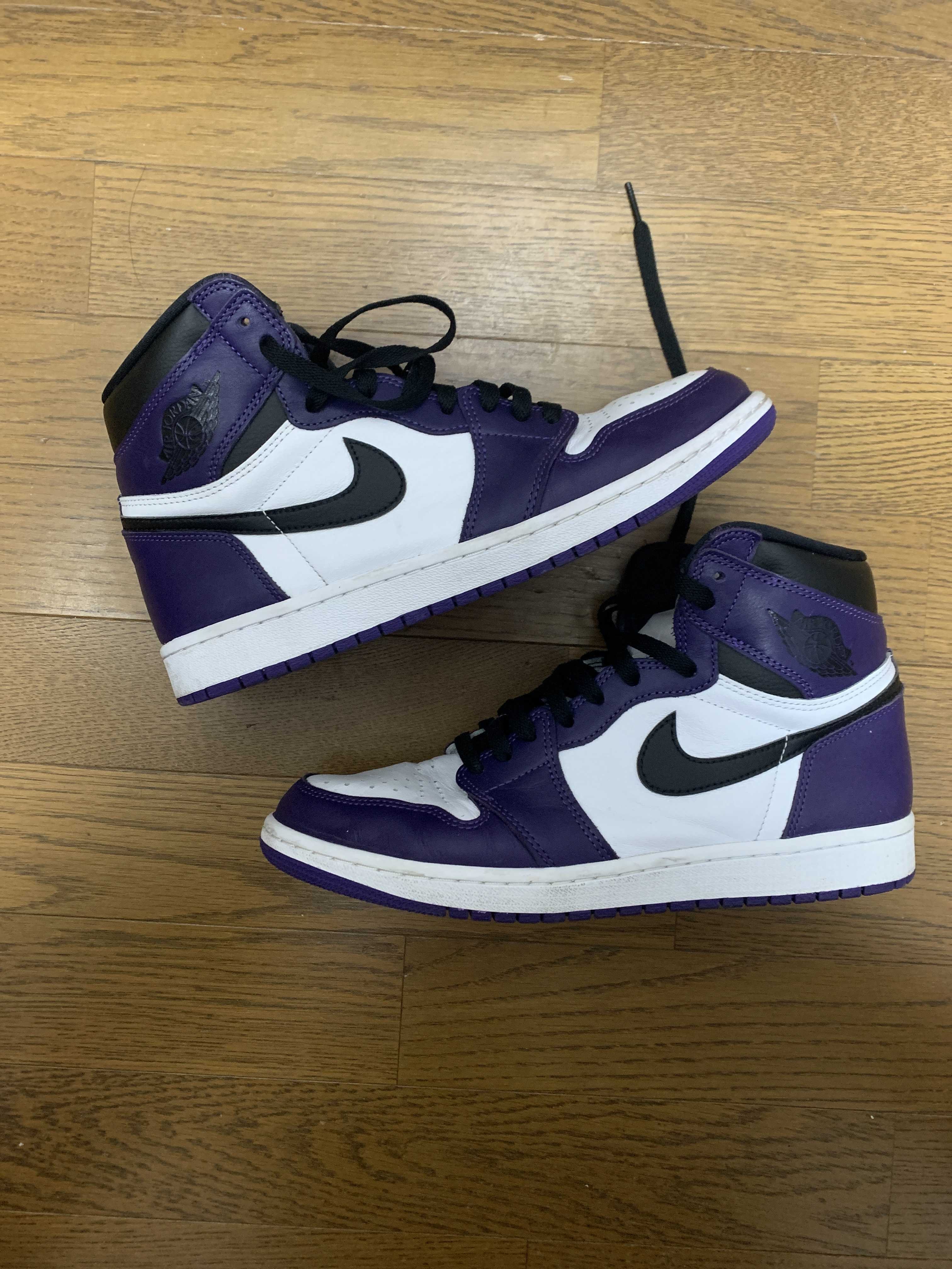 Nike Air Jordan 1 Retro High OG "Court Purple White/Black" (2020)   