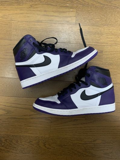 Nike Air Jordan 1 Retro High OG "Court Purple White/Black" (2020)