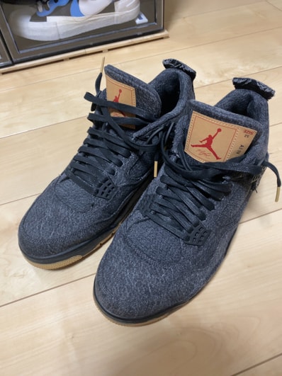 Nike × Levi's Air Jordan 4 "Black Denim" (LEVIS Tab)