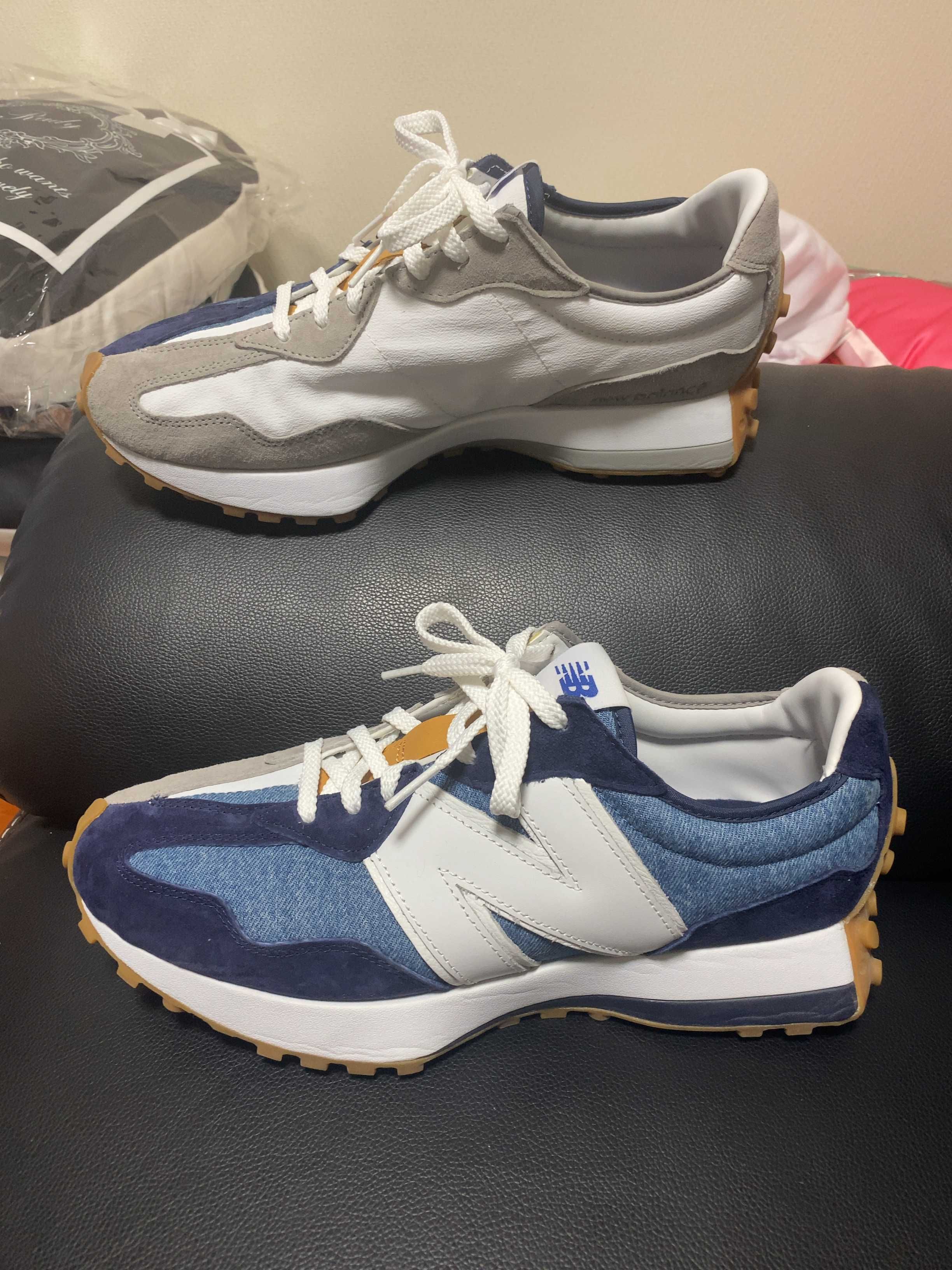 Levi's × New Balance 327 "Navy/White"