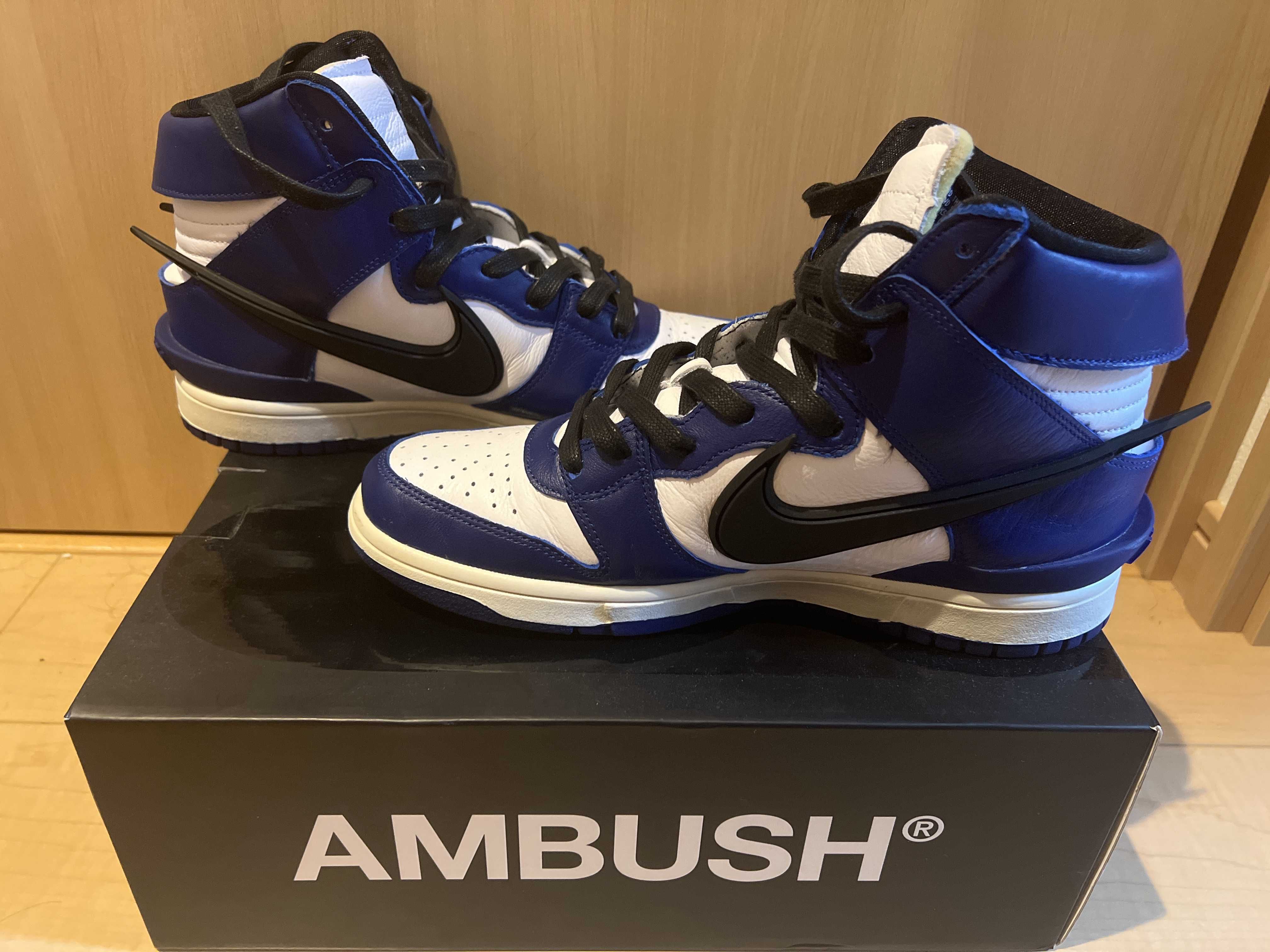 AMBUSH × NIKE DUNK HIGH "DEEP ROYAL"