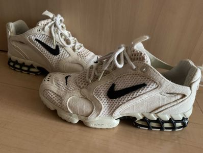 Stussy × Nike Air Zoom Spiridon CG 2 "Fossil/Black"
