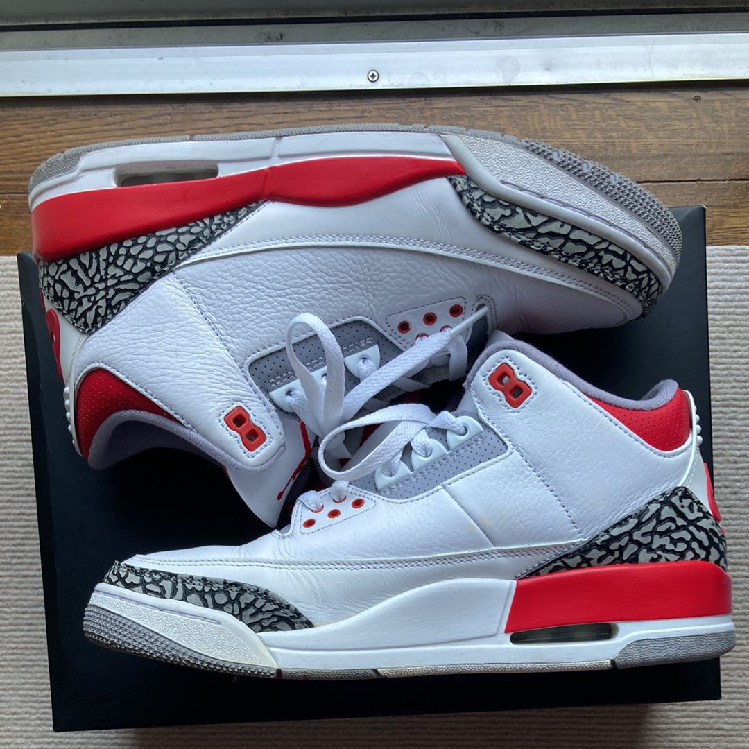 Nike Air Jordan 3 Retro OG "Fire Red" (2022)
