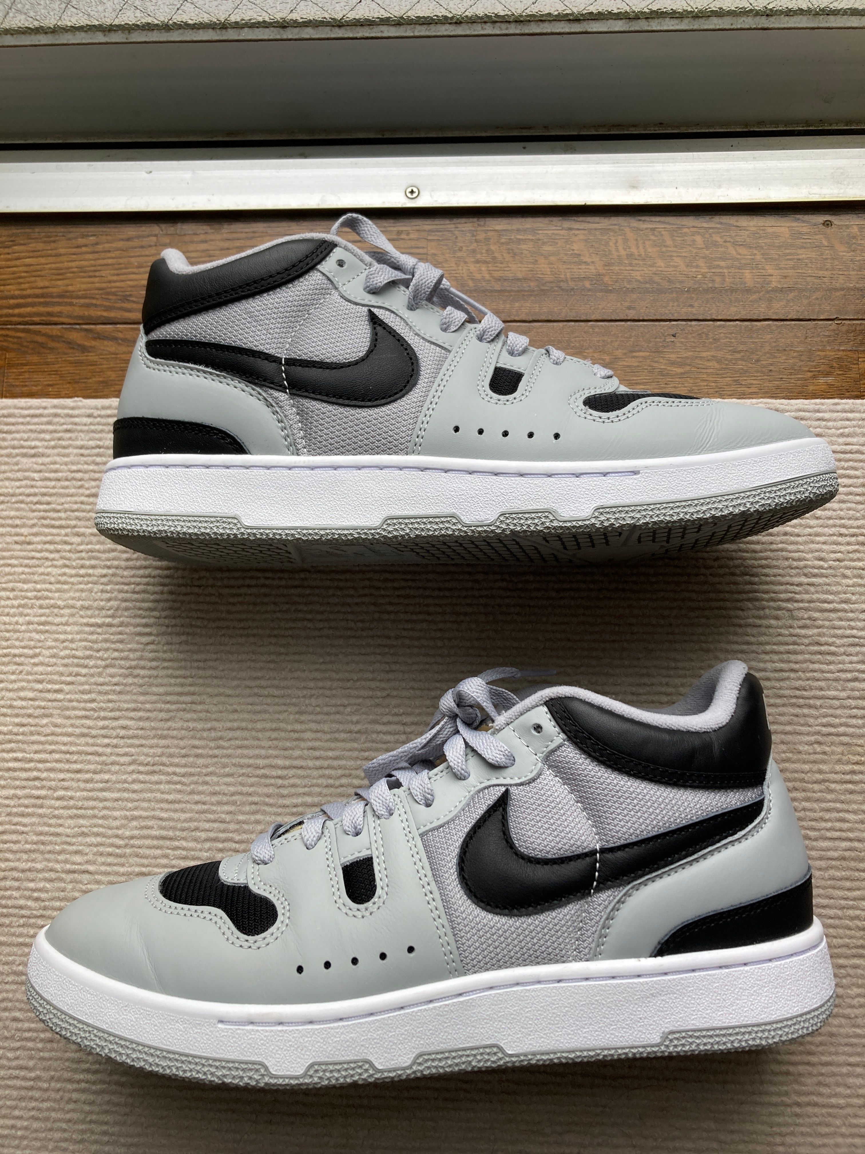 Nike Attack QS SP "Light Smoke Grey/Black White"