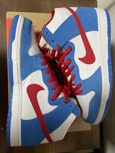 Nike SB Dunk High "Doraemon"