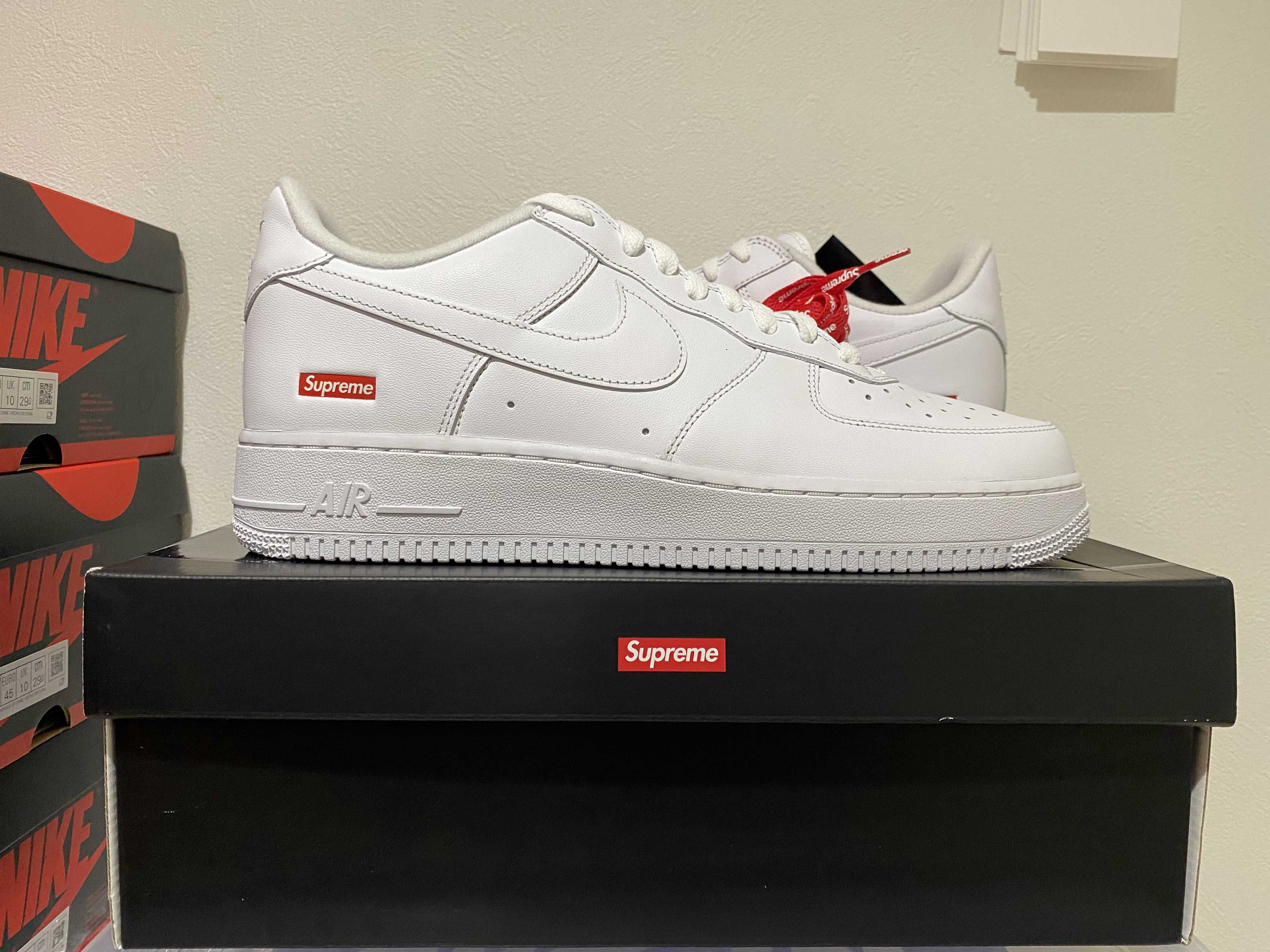 Supreme × Nike Air Force 1 Low "White"