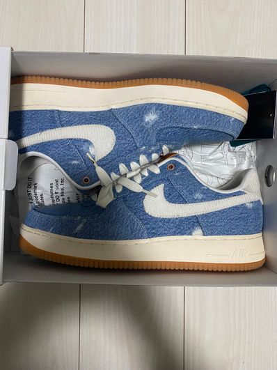 Levi’s®︎ × Nike Air Force 1 Low "White/Denim" (Nike By You)