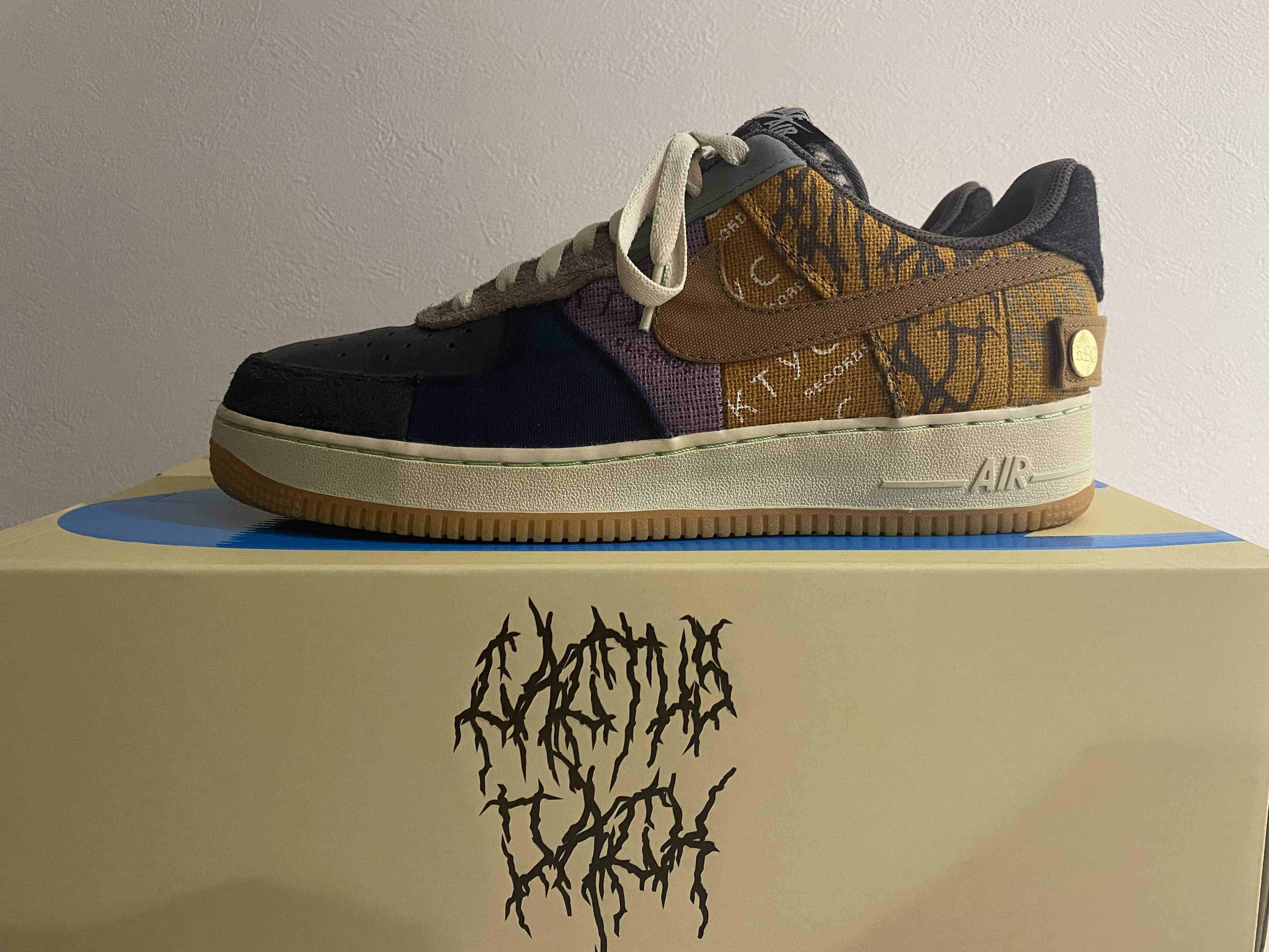 Travis Scott × Nike Air Force 1 Low Cactus Jack "Multi Color"