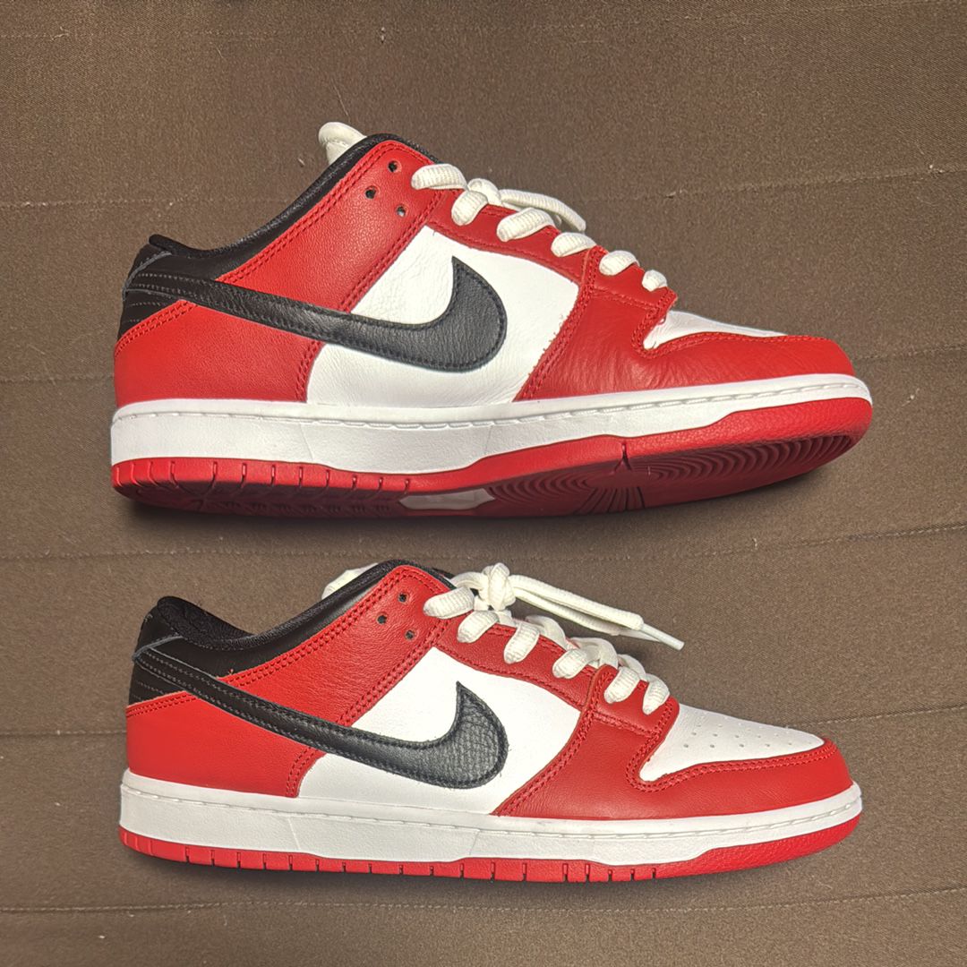 Nike SB Dunk Low Pro "J-Pack Chicago/Varsity Red and White"