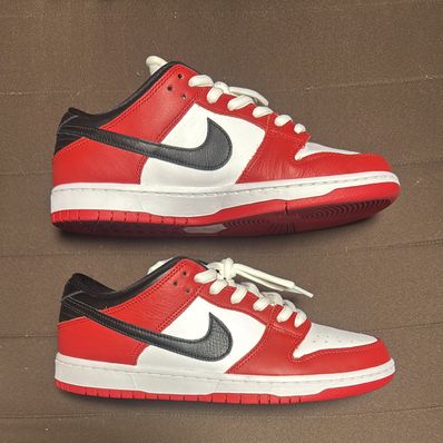 Nike SB Dunk Low Pro "J-Pack Chicago/Varsity Red and White"