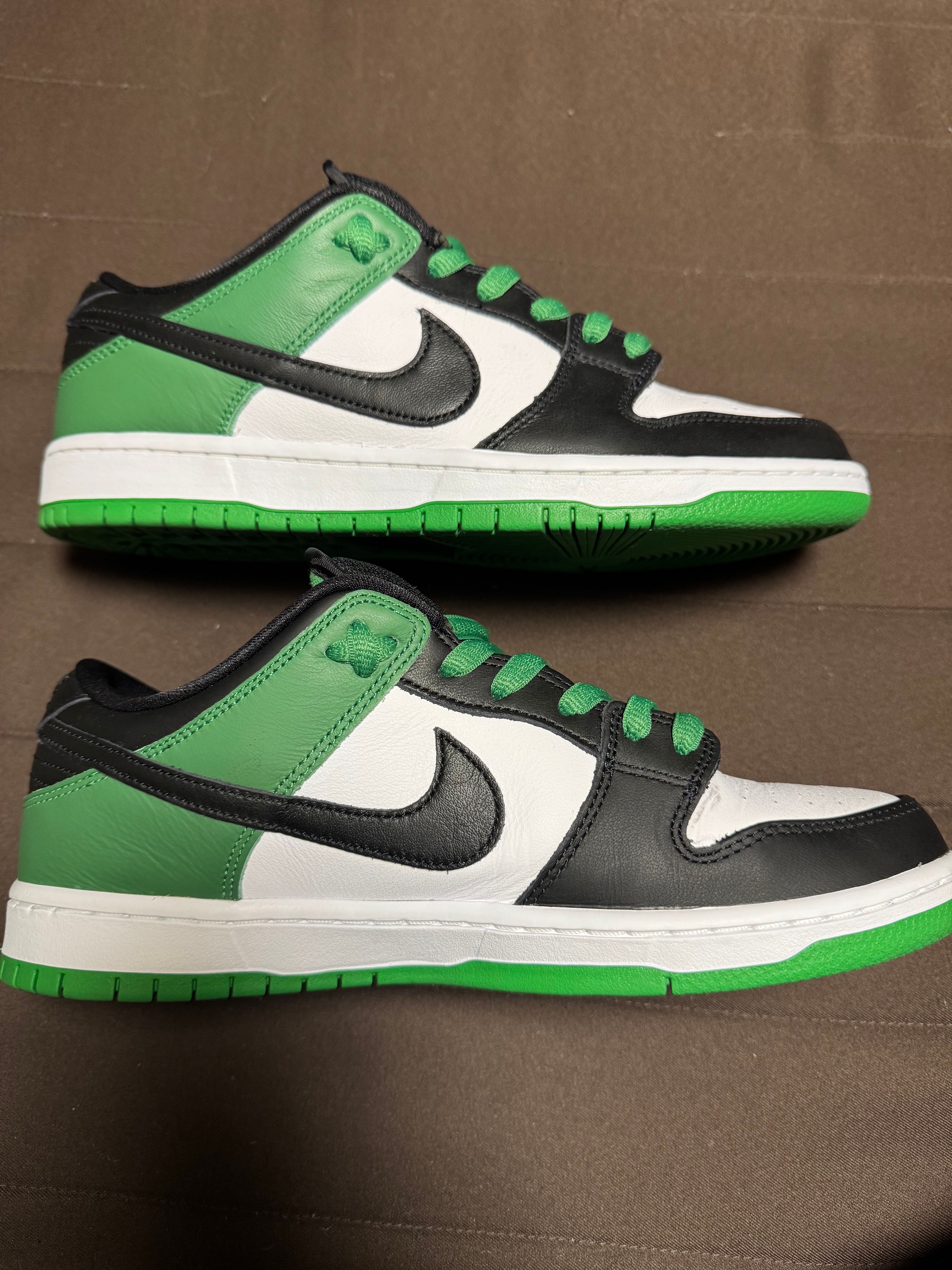 Nike SB Dunk Low Pro "Black and Classic Green"