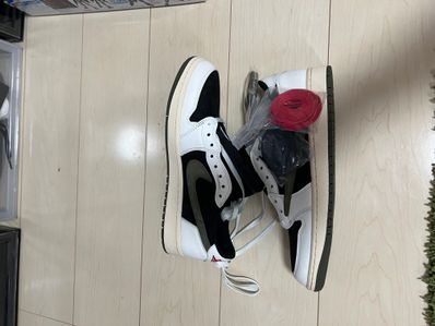 Travis Scott × Nike Women's Air Jordan 1 Low OG "Medium Olive"