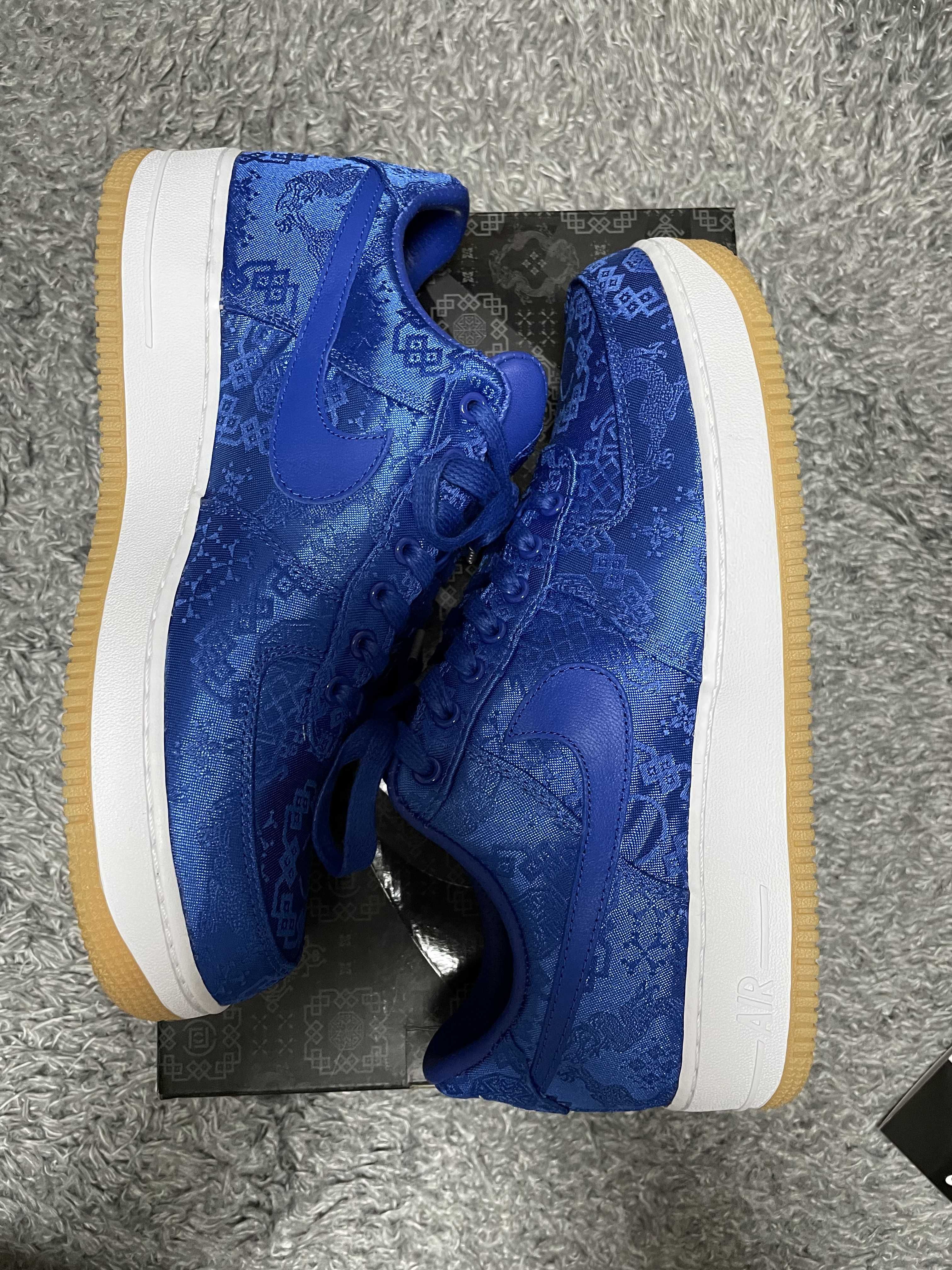 CLOT × Nike Air Force 1 Low "Blue"