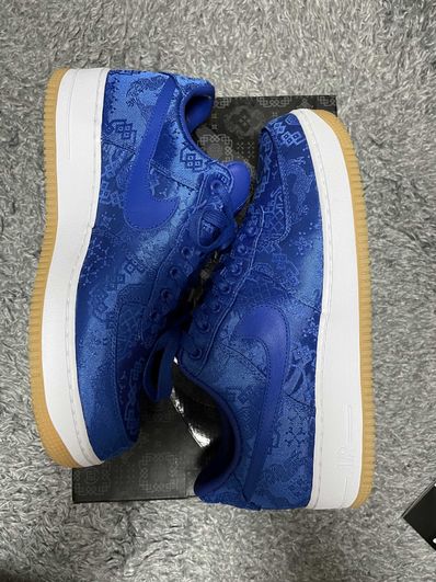 CLOT × Nike Air Force 1 Low "Blue"