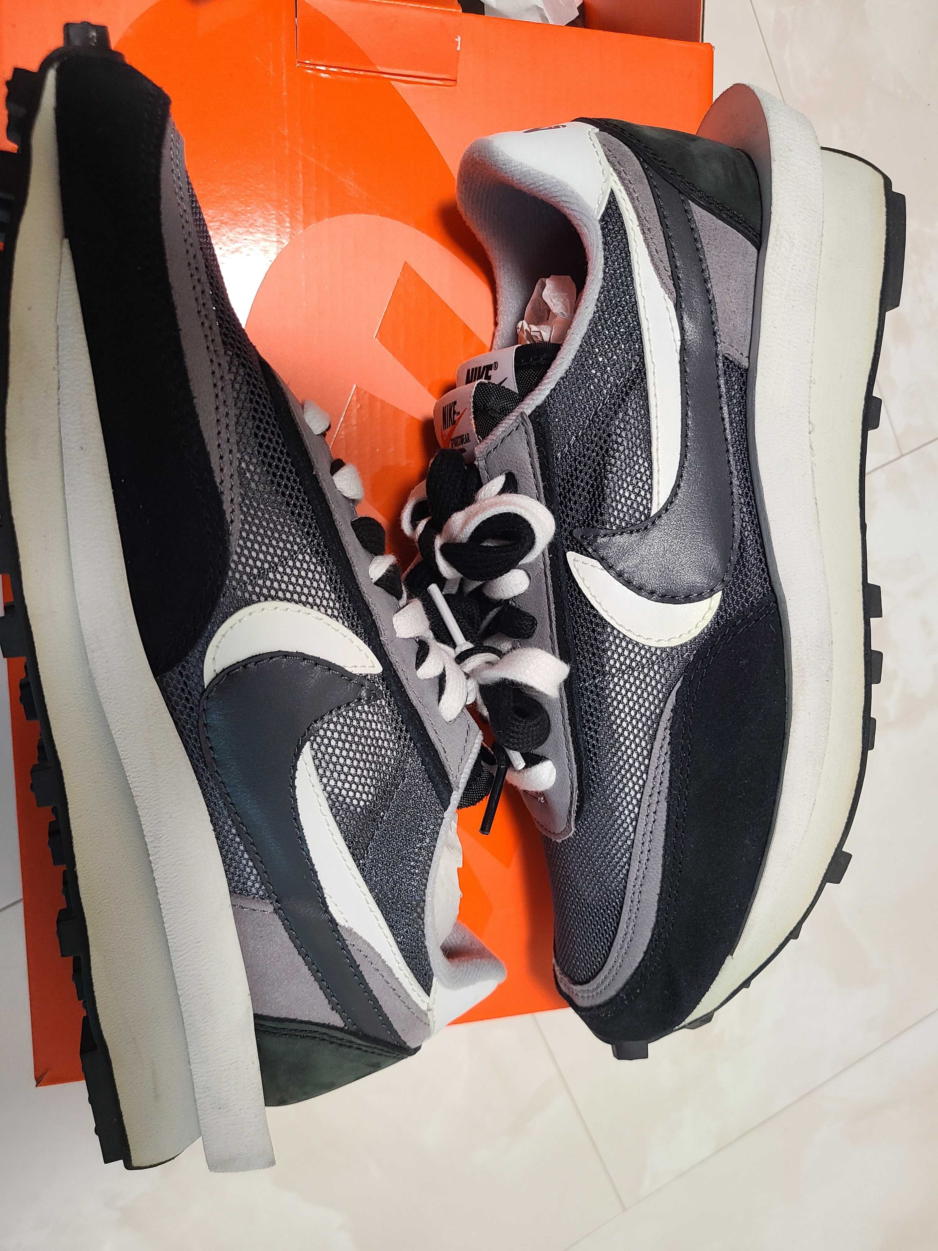 sacai × Nike LD Waffle "Black"