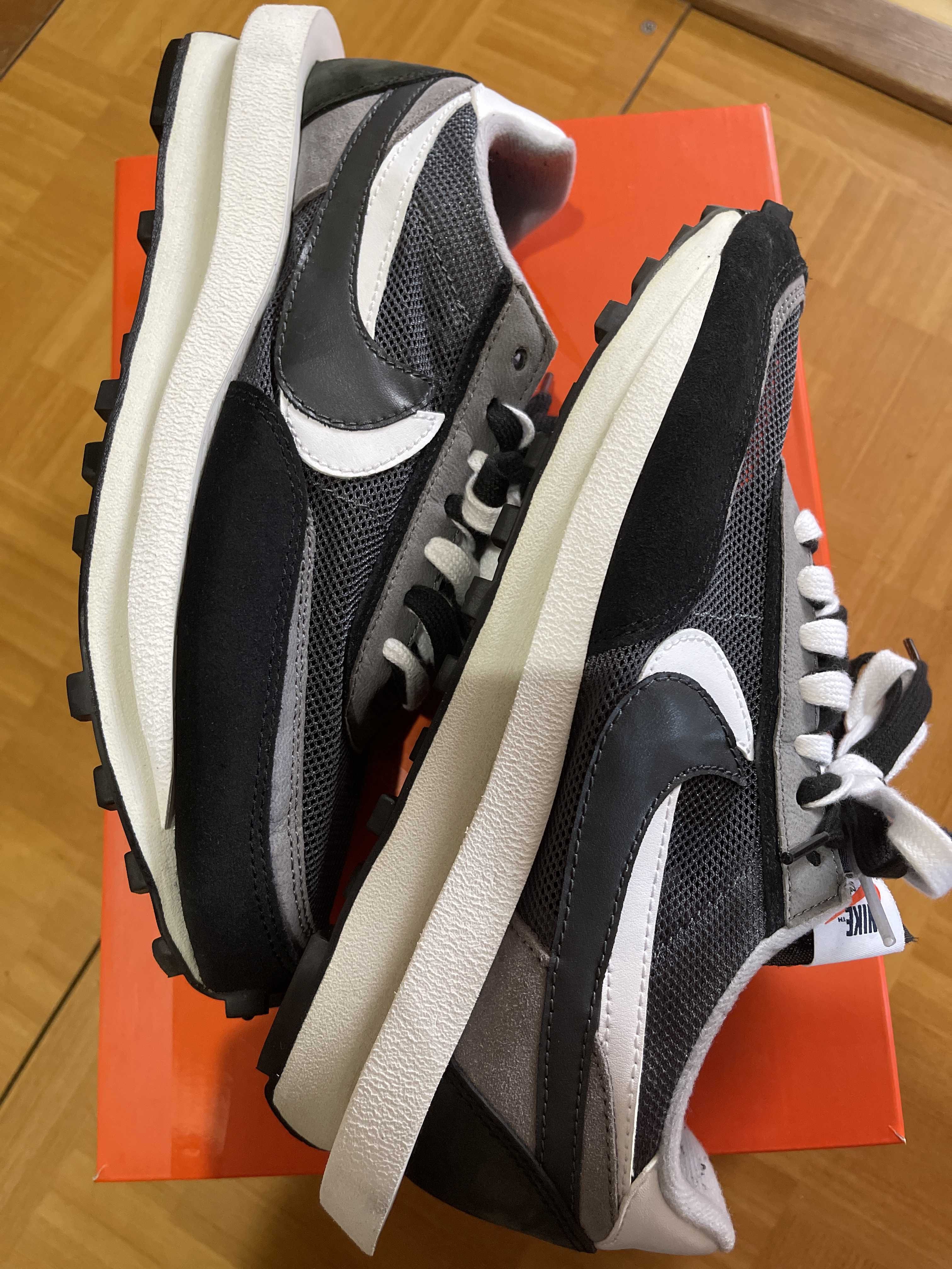 sacai × Nike LD Waffle "Black"