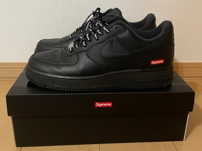 Supreme × Nike Air Force 1 Low "Black"