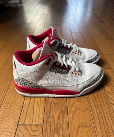 Nike Air Jordan 3 "Cardinal Red"