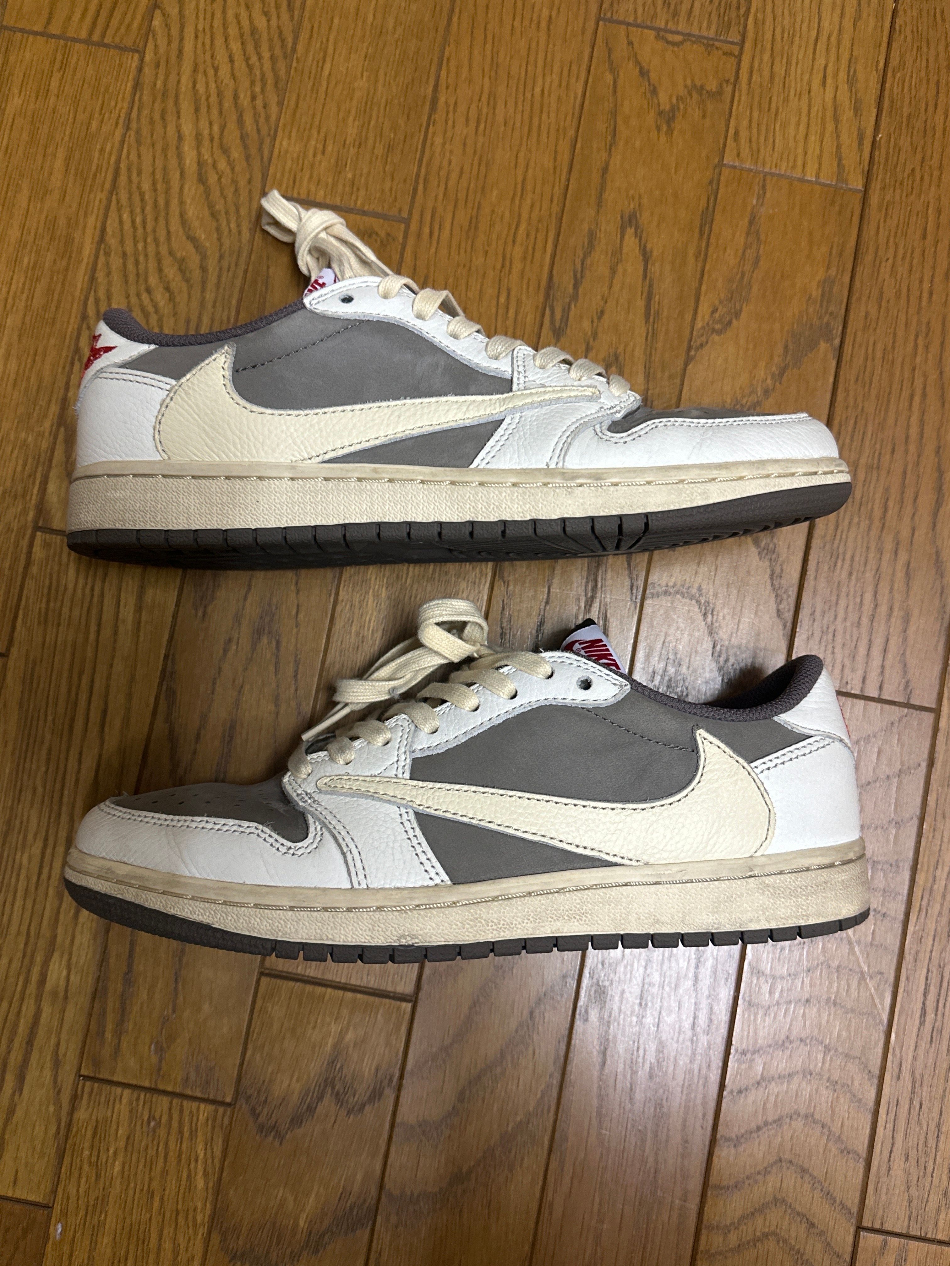 Travis Scott × Nike Air Jordan 1 Low OG SP "Reverse Mocha/Sail and Ridgerock"