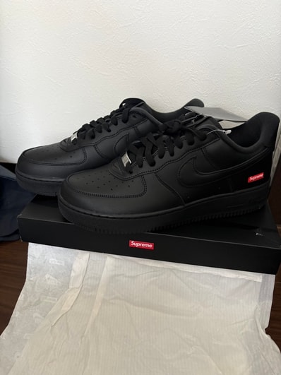 Supreme × Nike Air Force 1 Low "Black"