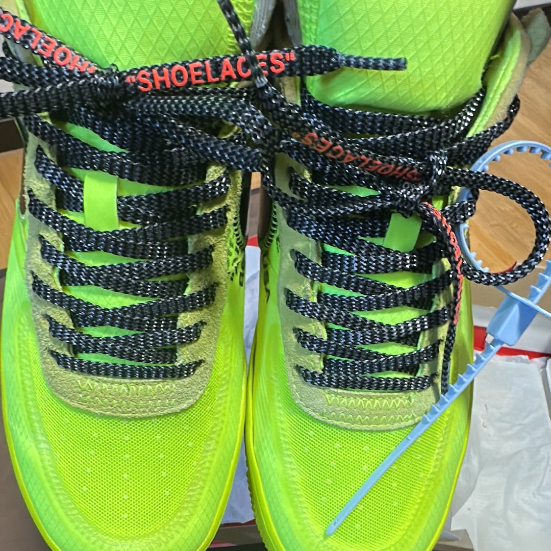 Off-White × Nike Air Force 1 Low "Volt"