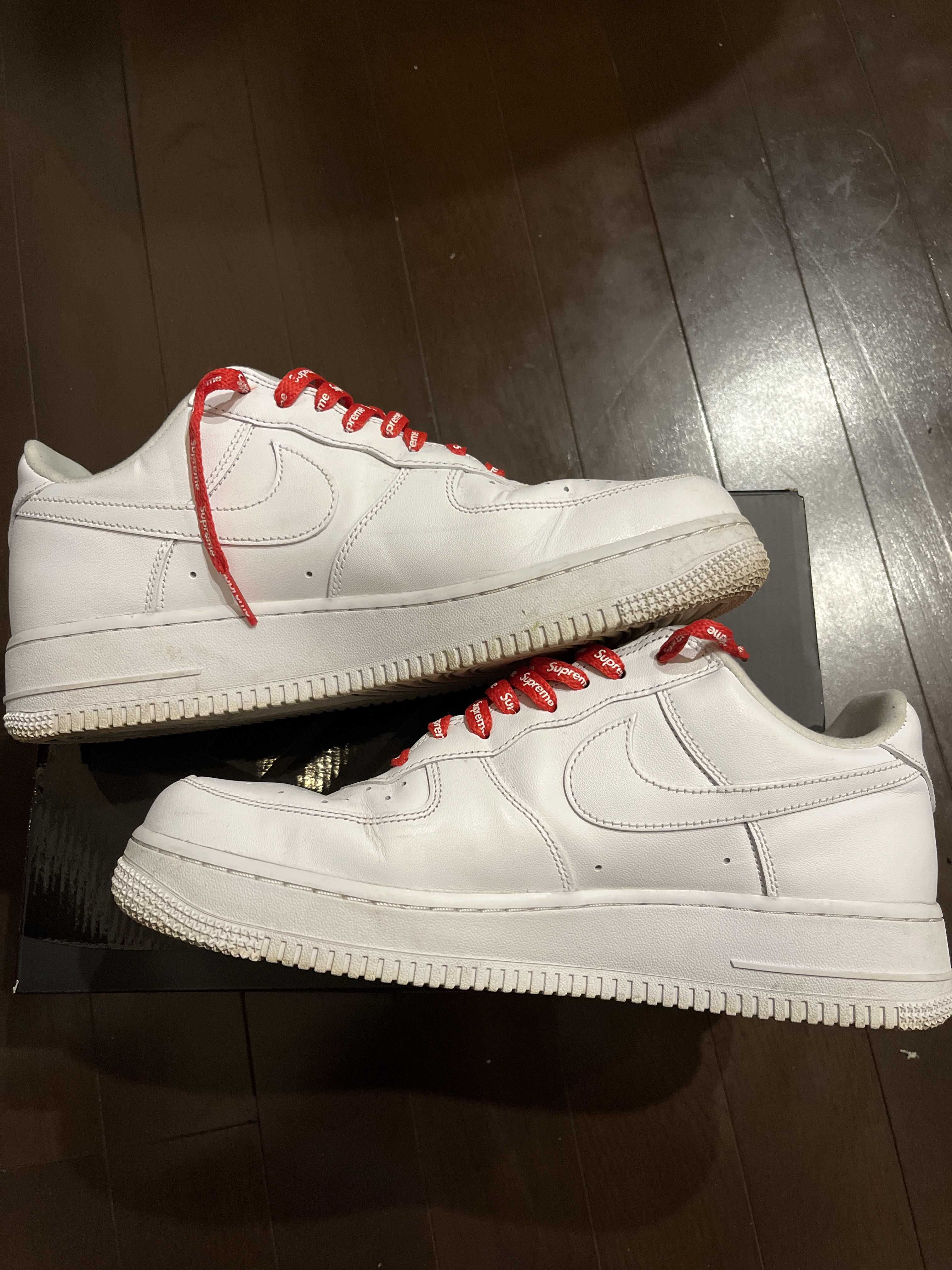 Supreme × Nike Air Force 1 Low "White"