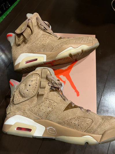 Travis Scott × Nike Air Jordan 6 "British Khaki"