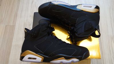 Nike Air Jordan 6 DMP "Black/Metallic Gold" (2020)