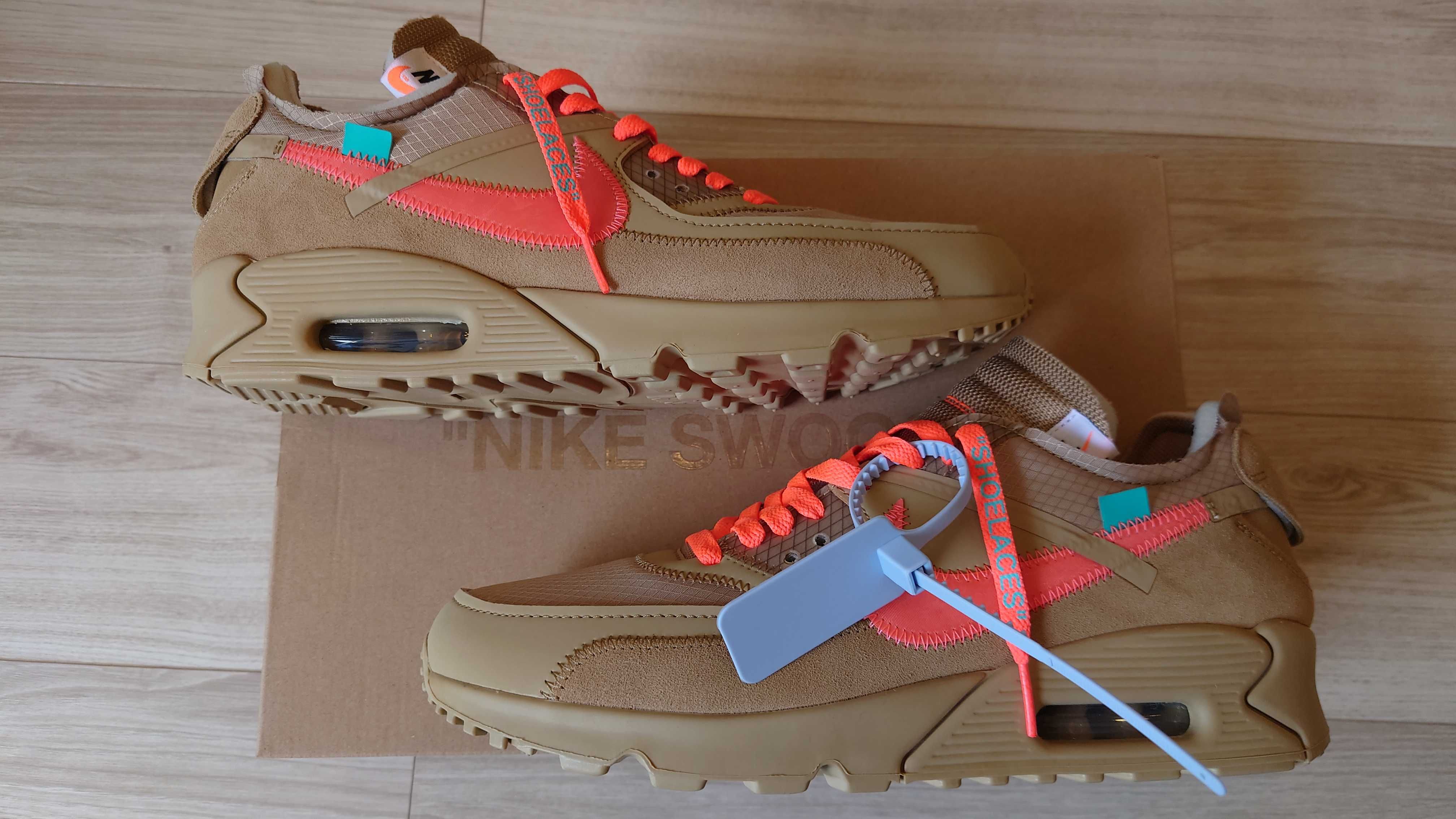 Off-White × Nike Air Max 90 "Desert Ore"