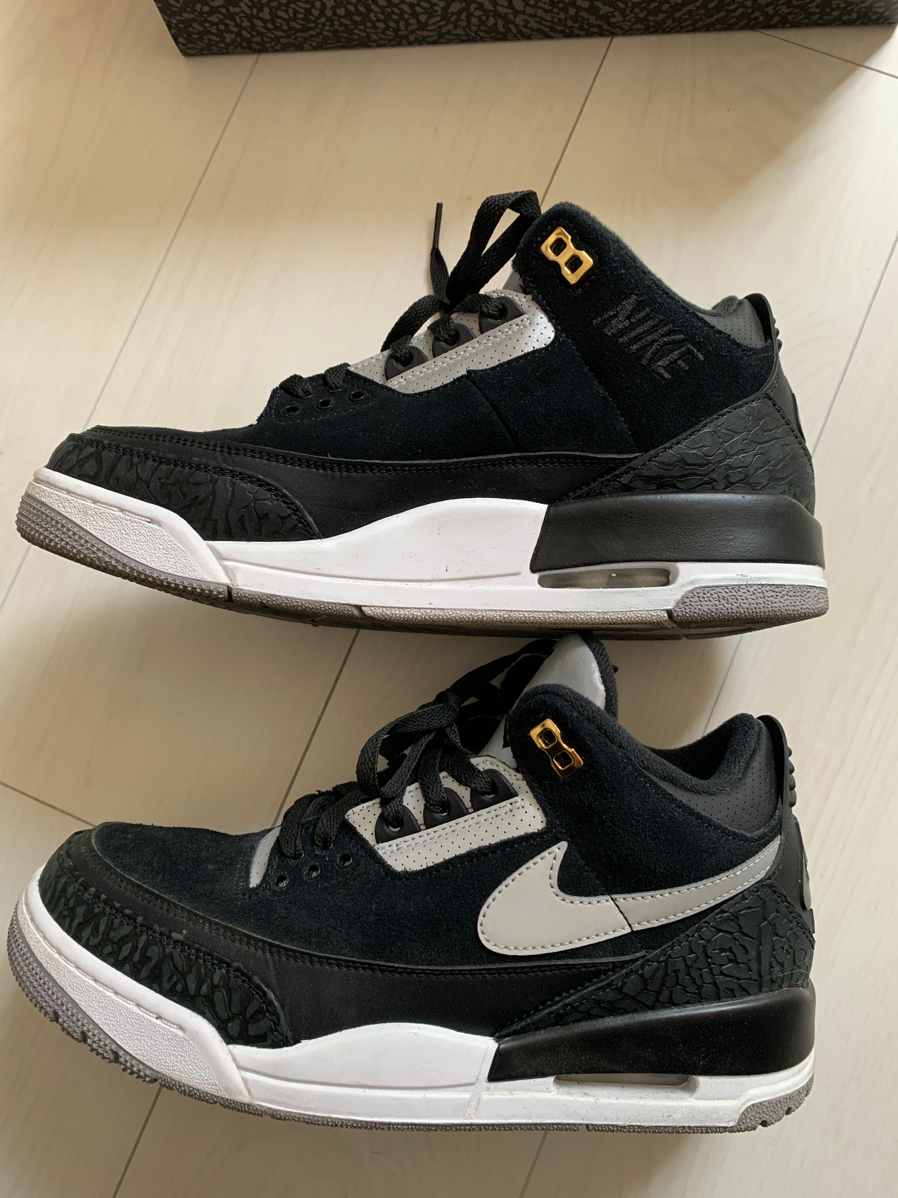 Nike Air Jordan 3 Retro Tinker "Black/Cement Grey"