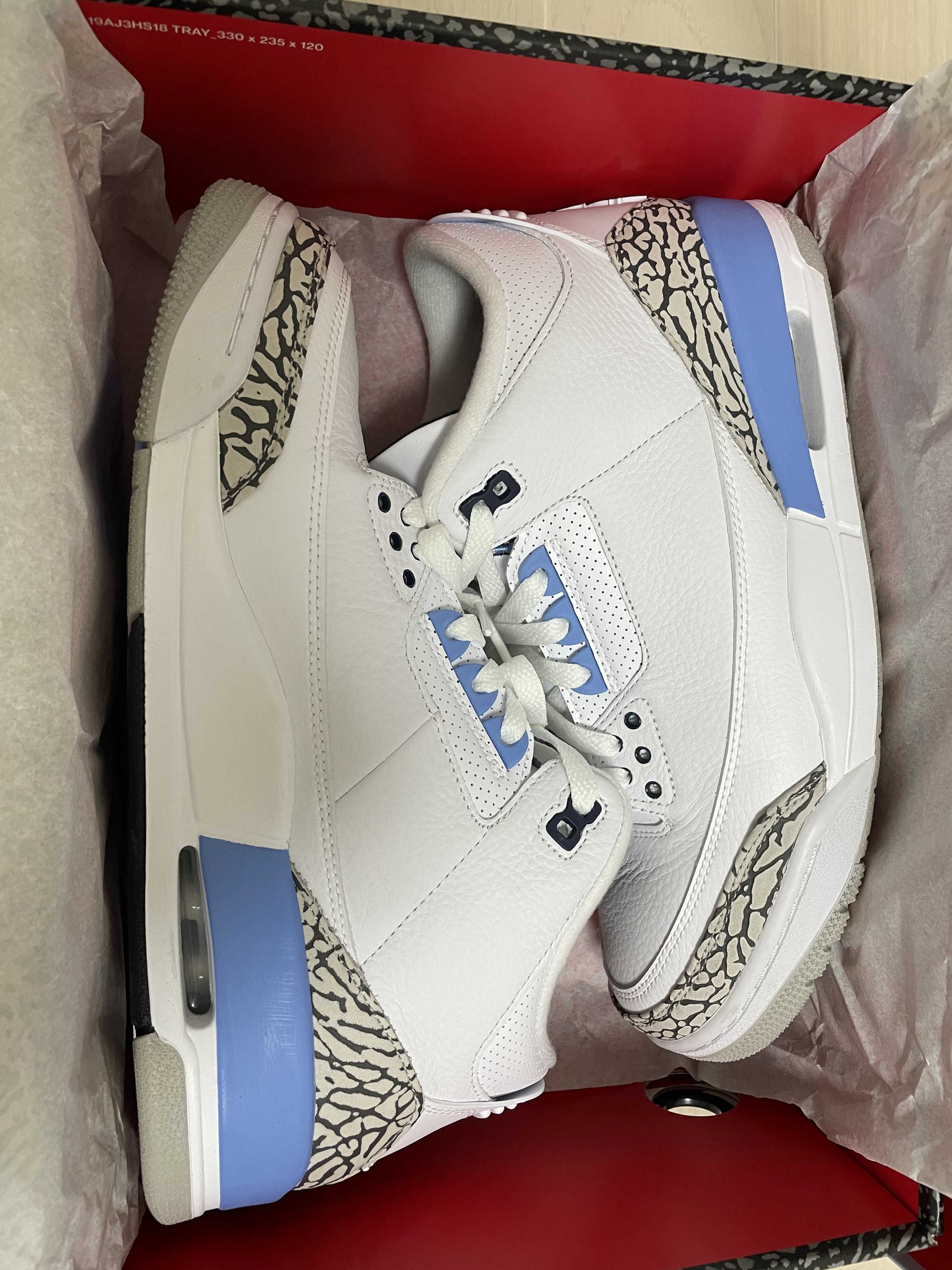 Nike Air Jordan 3 Retro "UNC" (2020)