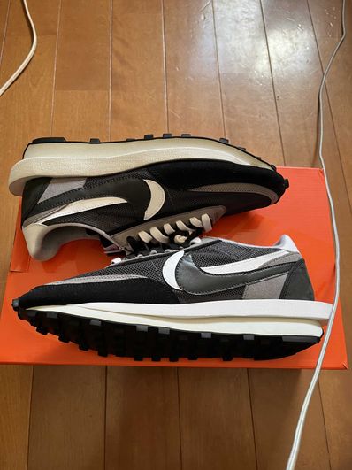 sacai × Nike LD Waffle "Black"