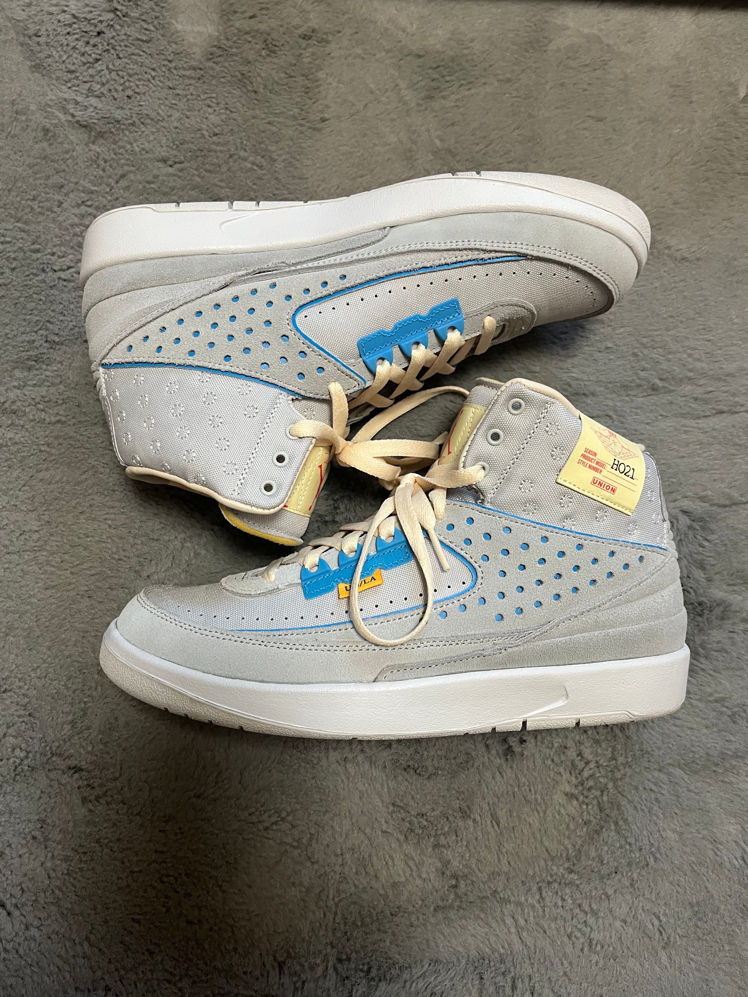 UNION × Nike Air Jordan 2 "Grey Fog"
