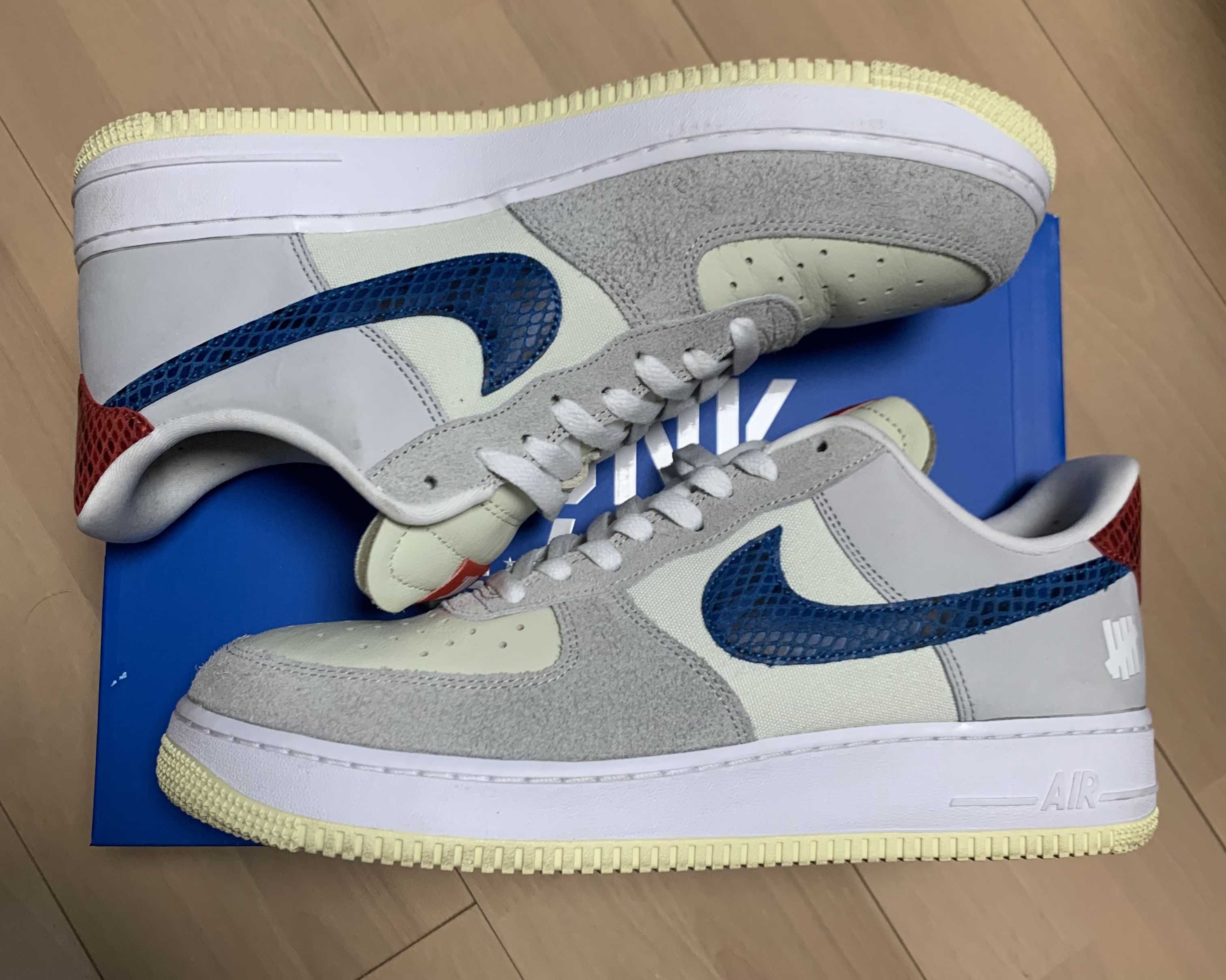 UNDEFEATED × Nike Air Force 1 Low "White"