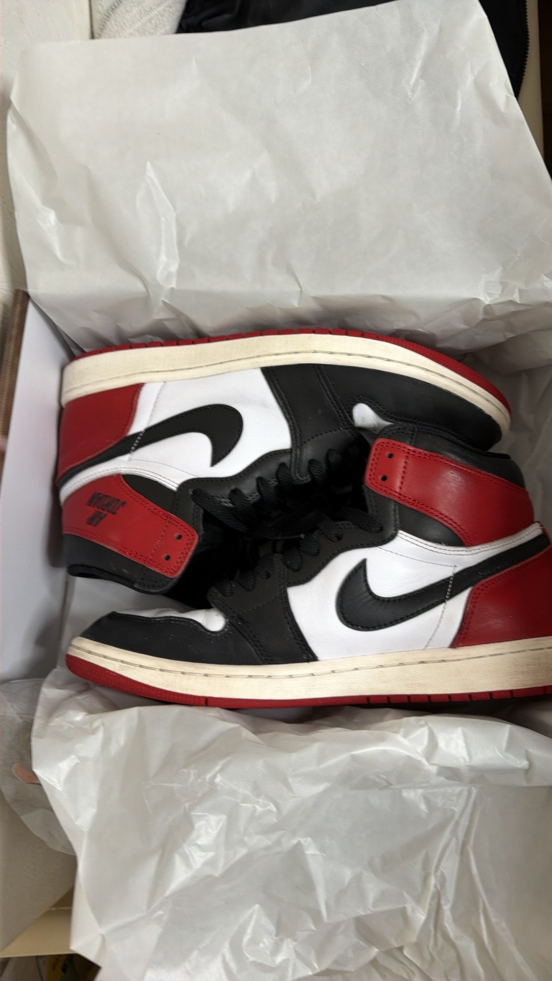 Nike Air Jordan 1 Retro High OG "Black Toe Reimagined"