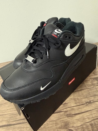 Supreme × Nike Air Max 1 '87 SP "Black" (25SS Week4)