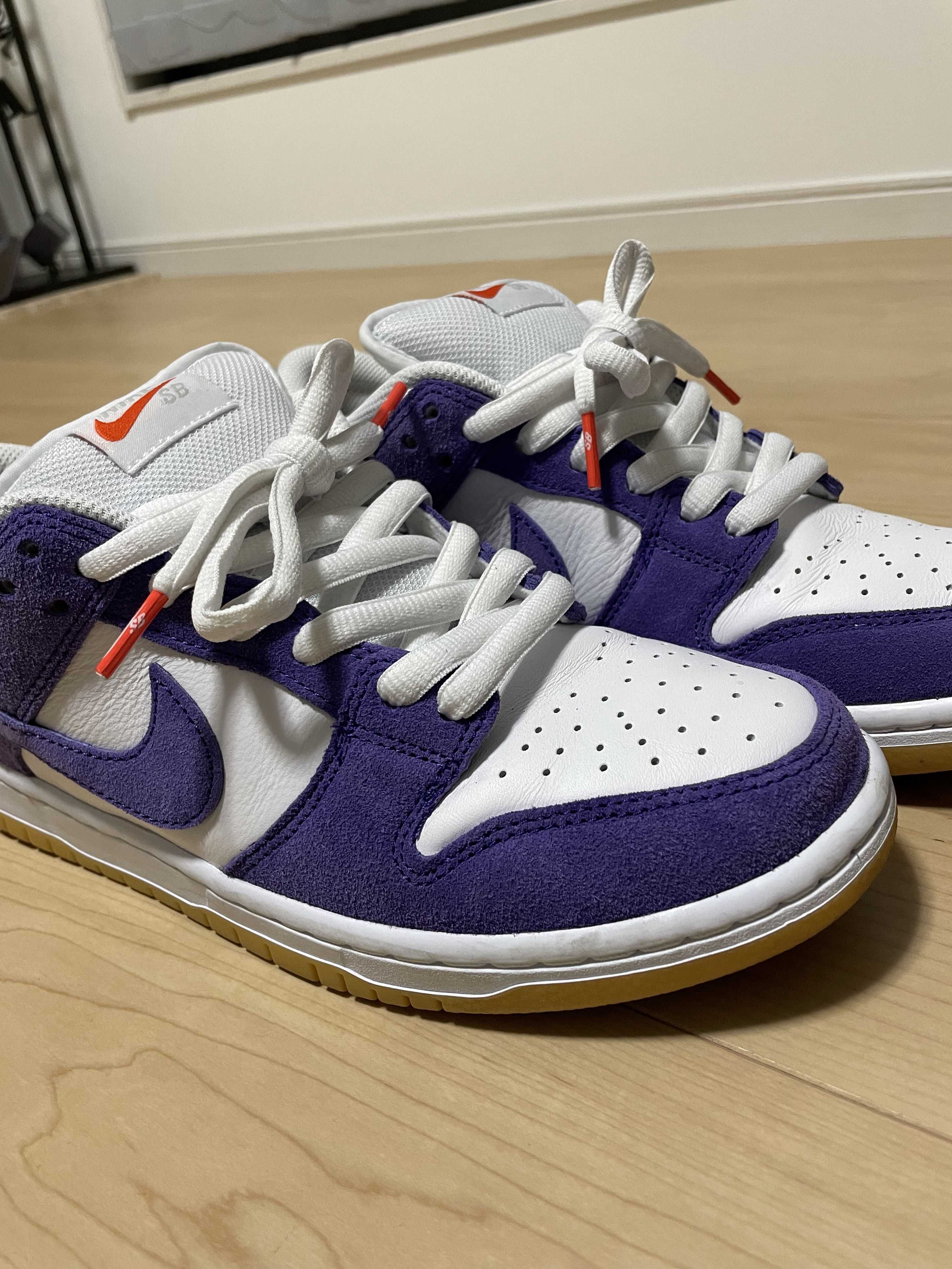 Nike SB Dunk Low Pro ISO Orange Label "Court Purple Gum"
