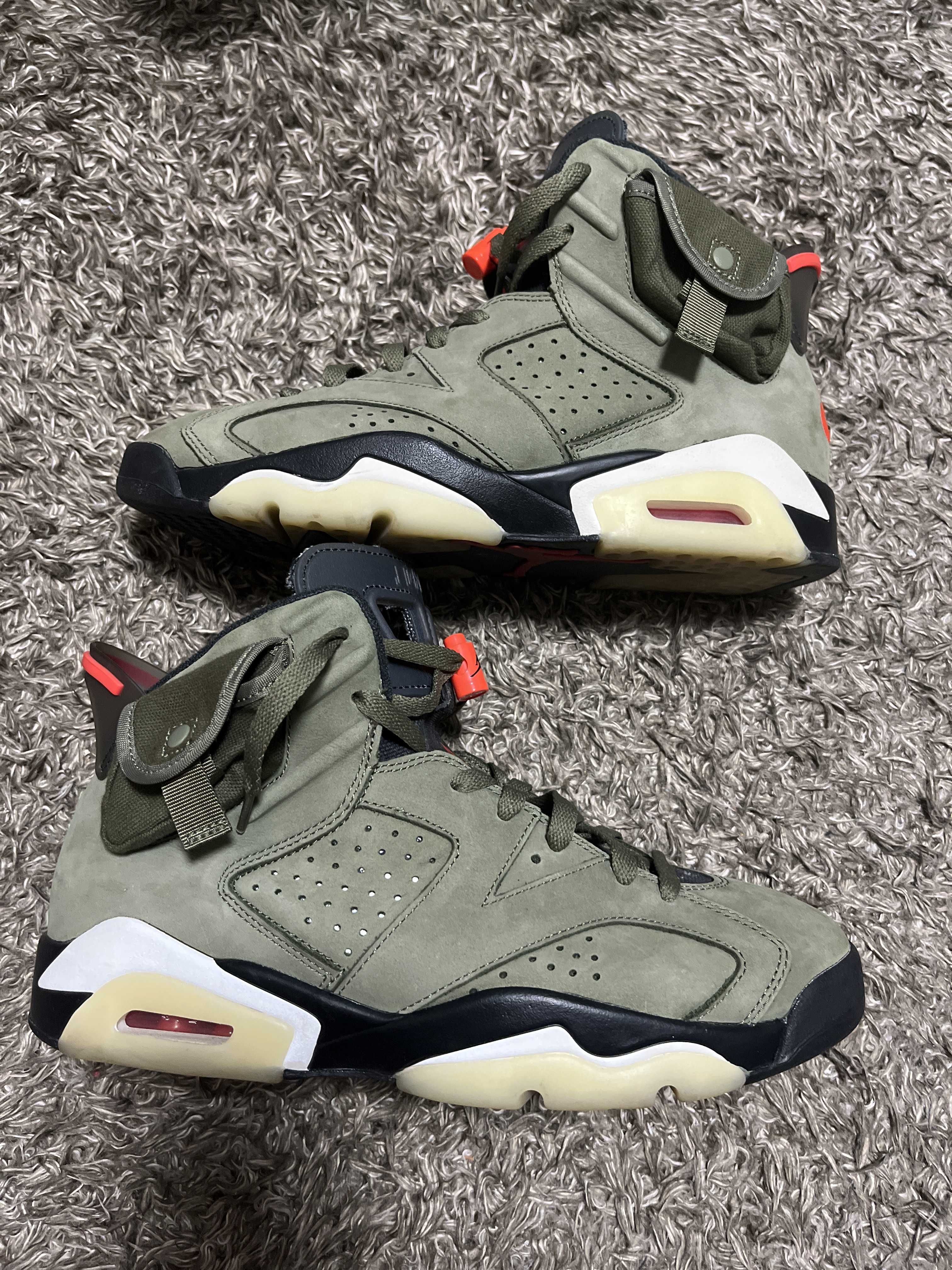 Travis Scott × Nike Air Jordan 6 Retro "Medium Olive"