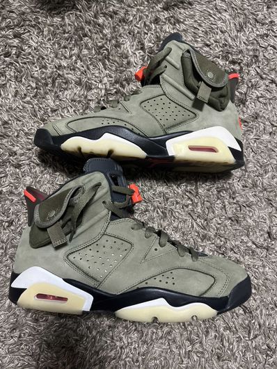 Travis Scott × Nike Air Jordan 6 Retro "Medium Olive"