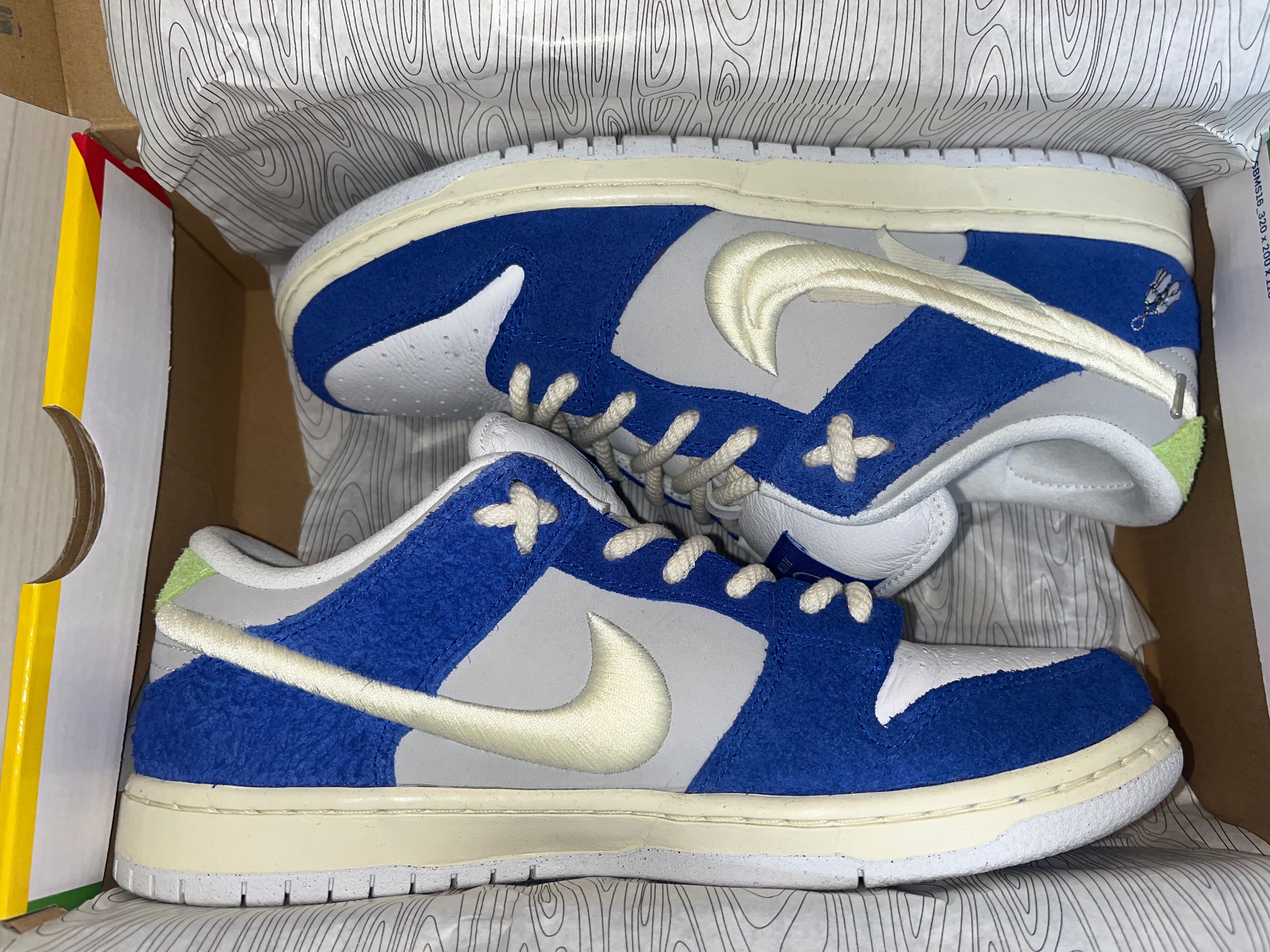 Fly Streetwear × Nike SB Dunk Low "Gardenia"