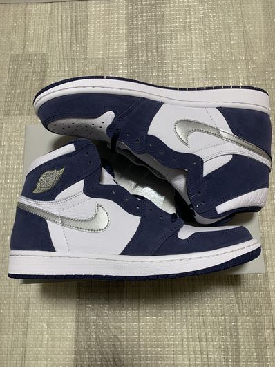 Nike Air Jordan 1 High OG CO.JP "White/Midnight Navy" (2020)(ブリーフケースなし)