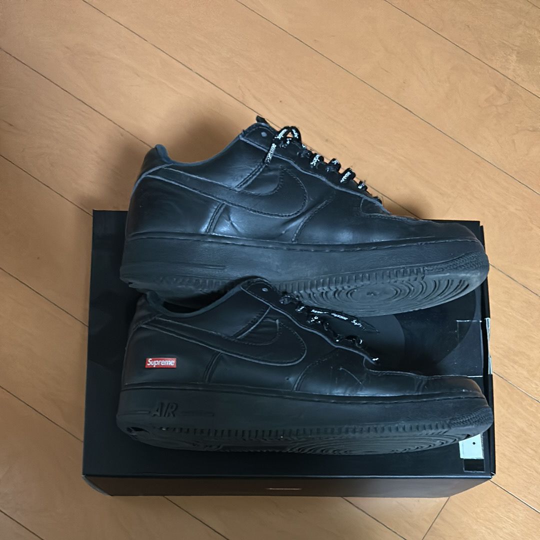 Supreme × Nike Air Force 1 Low "Black"