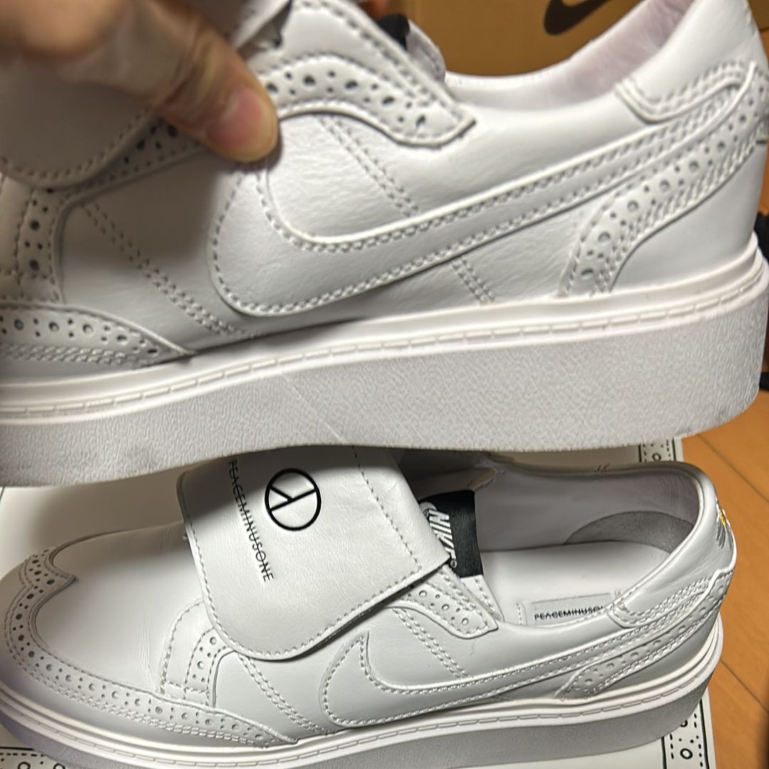 PEACEMINUSONE × Nike Kwondo1 "White" / G-DRAGON
