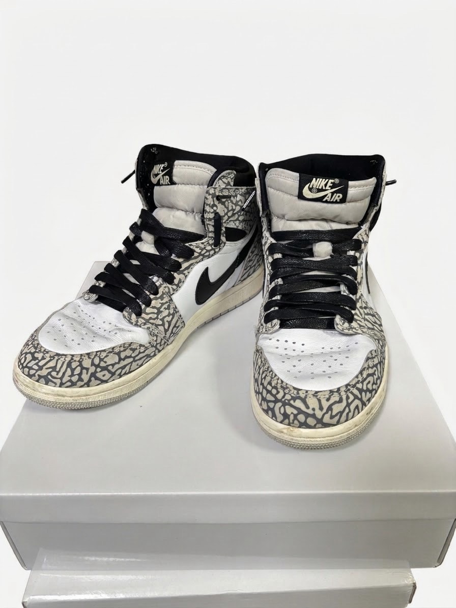Nike Air Jordan 1 High OG "White Cement/Safari"