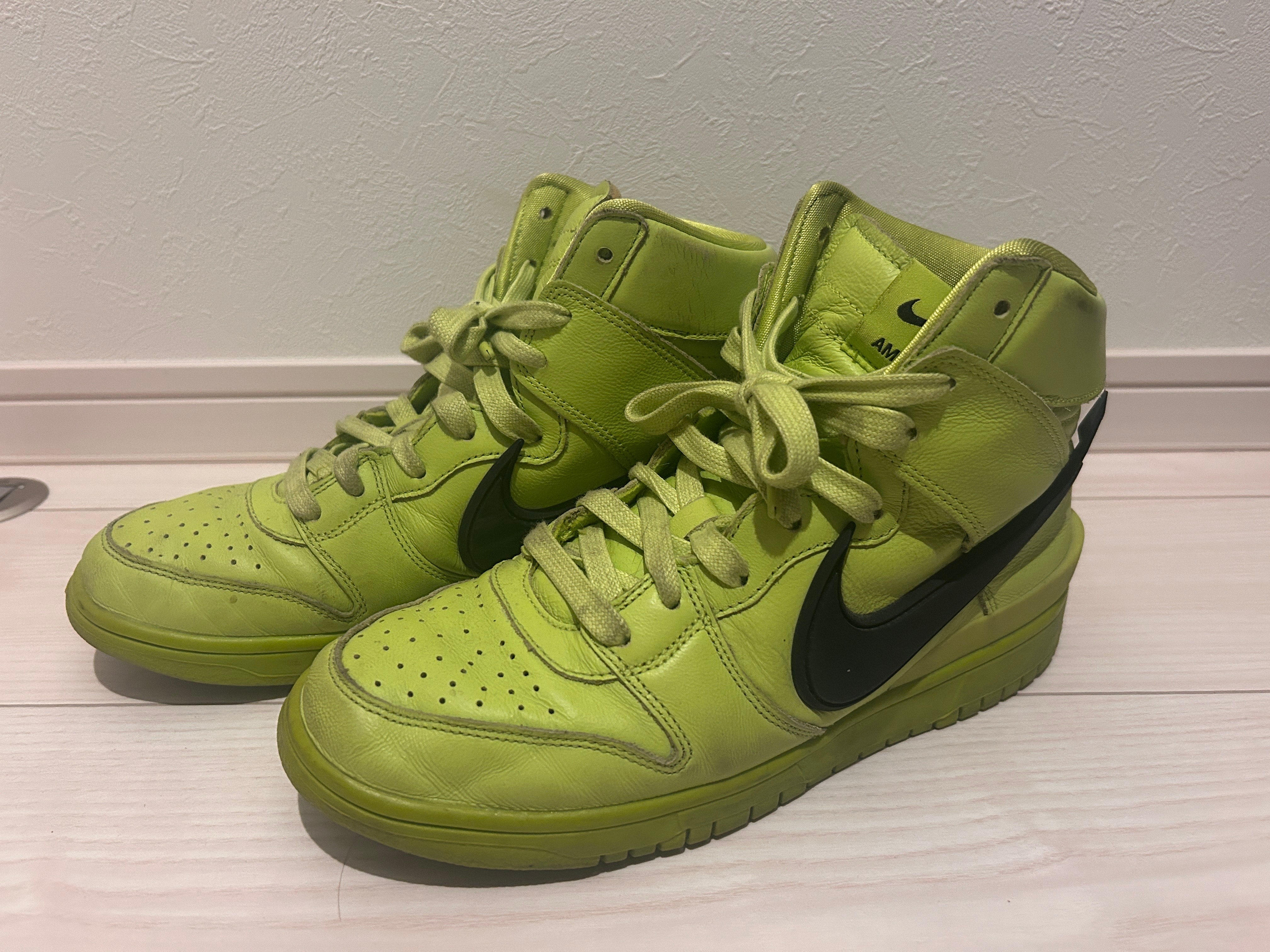 AMBUSH × NIKE DUNK HIGH "FLASH LIME"