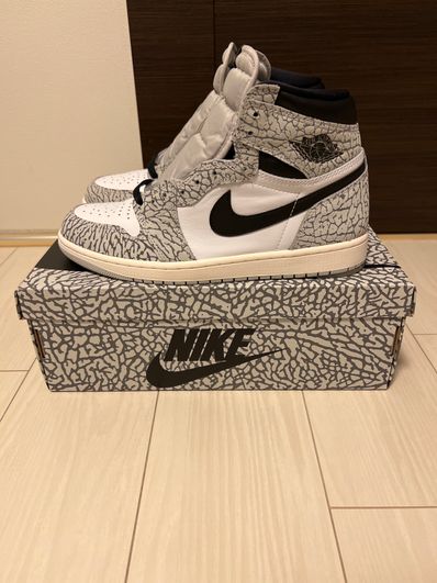 Nike Air Jordan 1 High OG "White Cement/Safari"