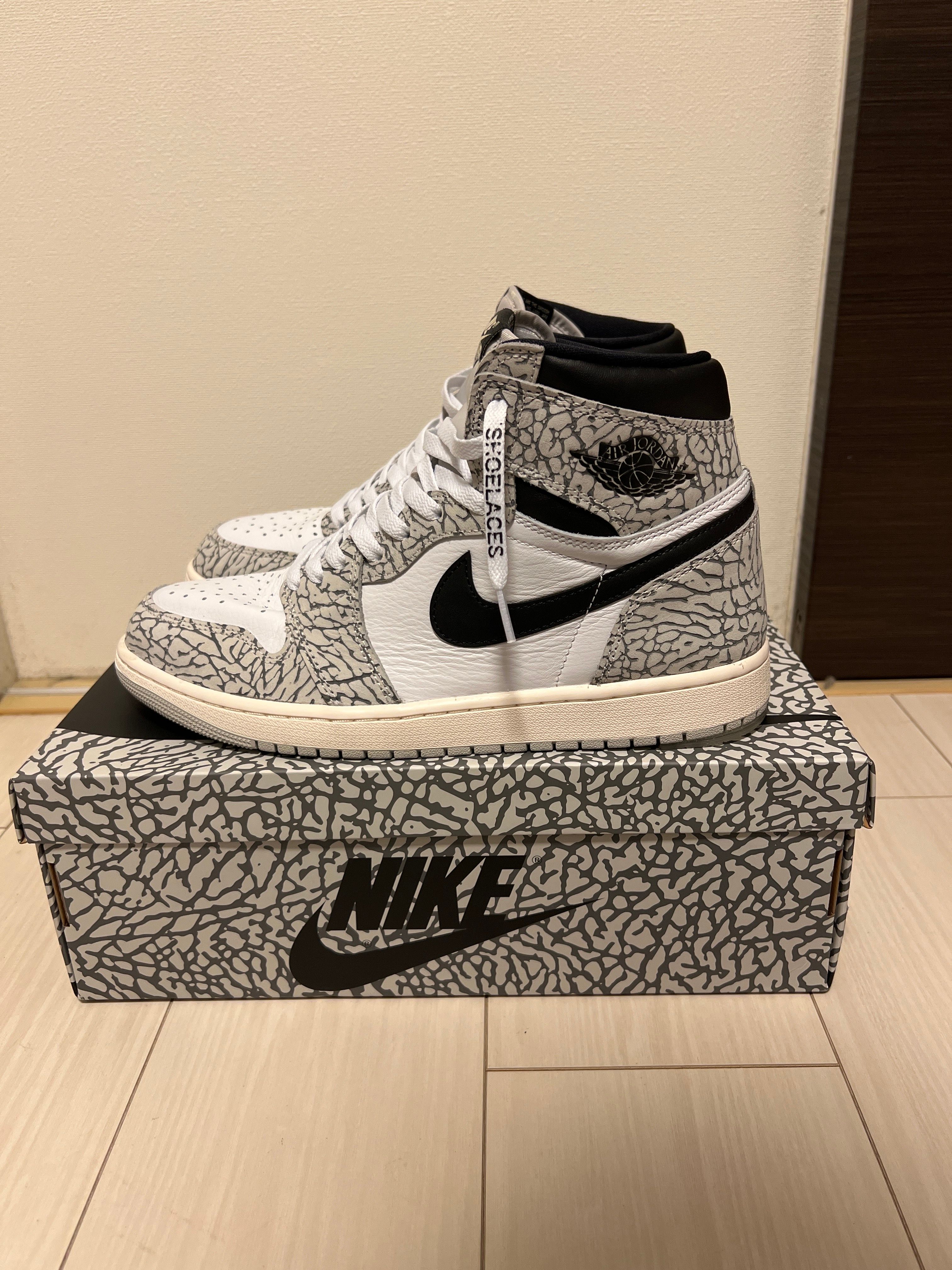 Nike Air Jordan 1 High OG "White Cement/Safari"