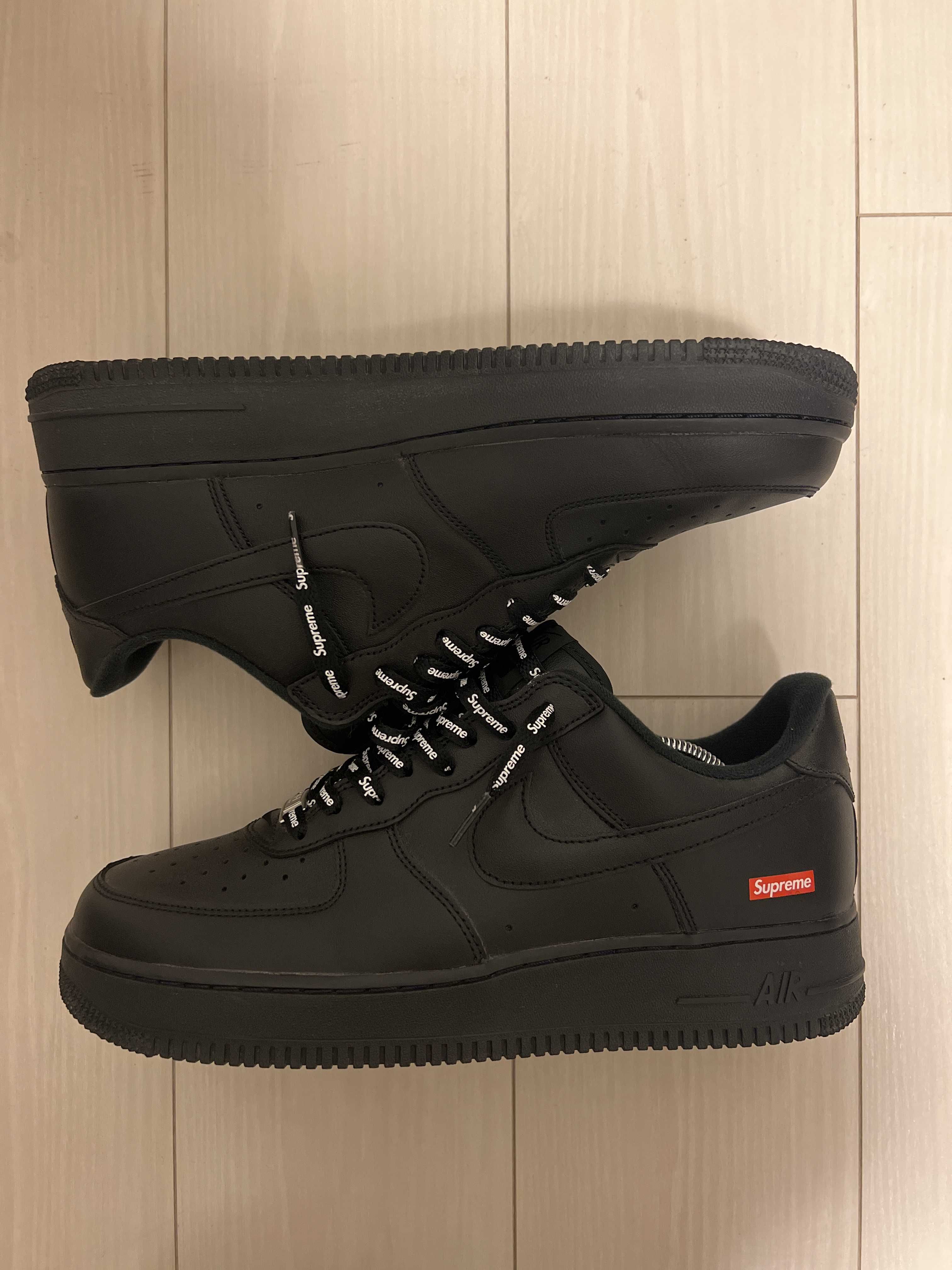 Supreme × Nike Air Force 1 Low "Black"